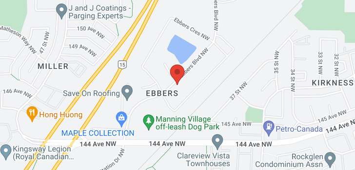 map of 219 Ebbers BV NW